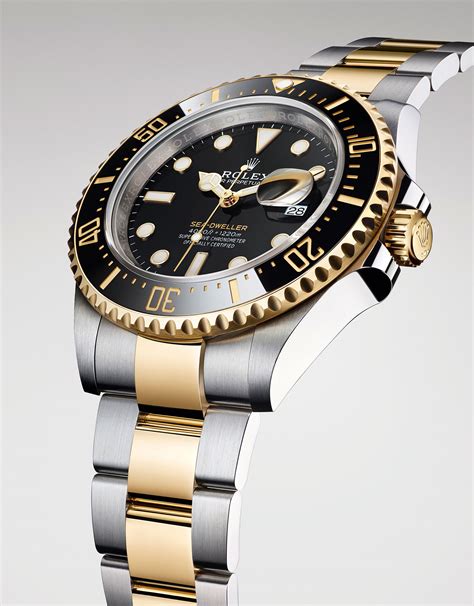 gold sea dweller rolex|Rolex Sea-Dweller in stock.